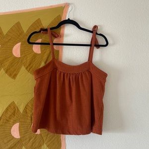 Madewell Tie-Strap Top